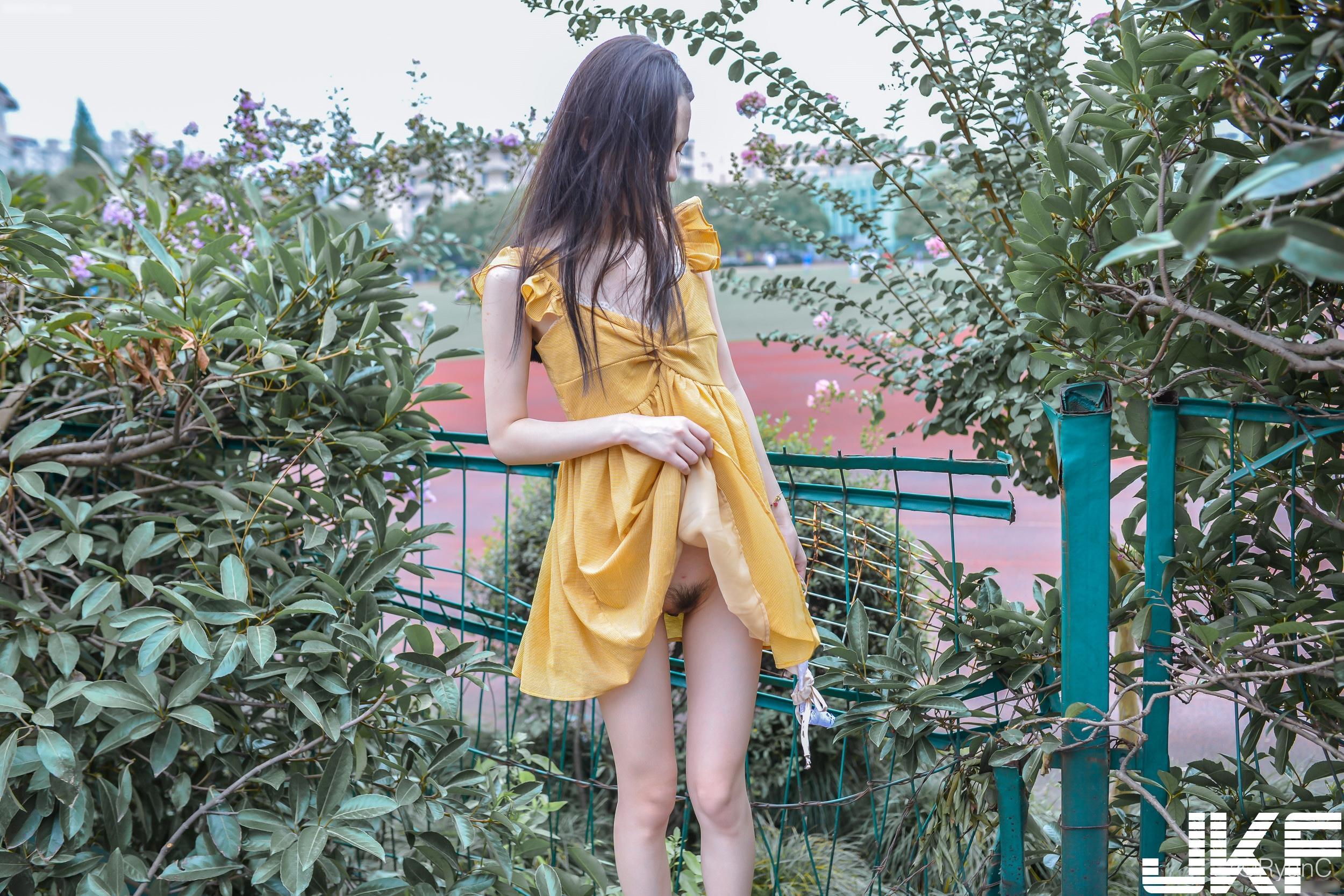 [网络图辑] 萌兰酱 上海大学露出(50)