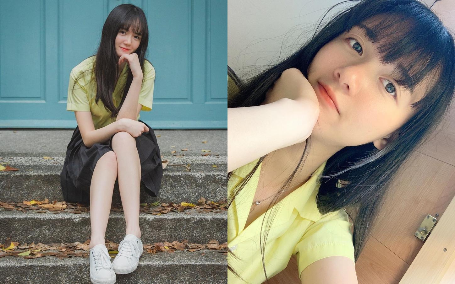 台荷混血！16岁景美女中高中生「林函均」空灵气质满满初恋感　深邃轮廓让人无法忘怀(1)