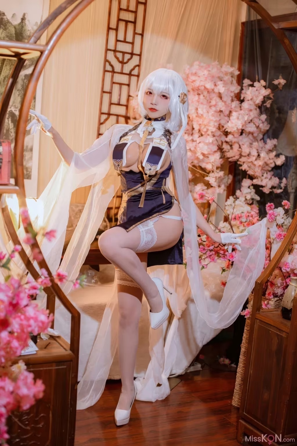 Coser@二佐Nisa： 碧藍航線-天狼星旗袍 (25 photos) - ( Page 1 / 2 )