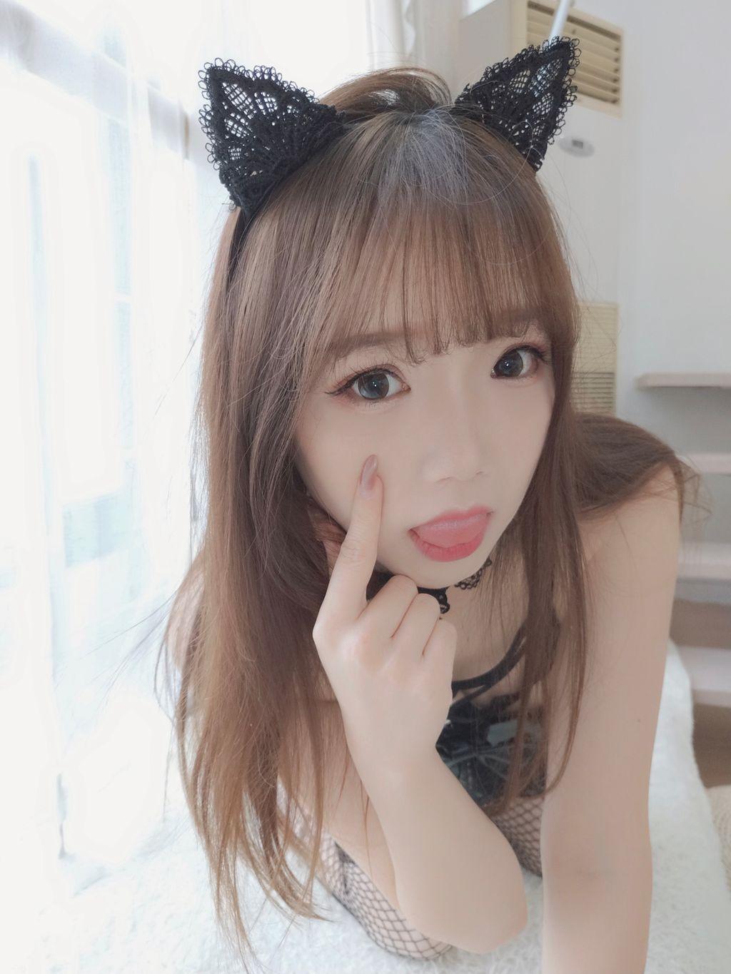 Coser@雪晴Astra (雪晴嘟嘟) Vol.007: 黑猫猫 (64 photos)(57)