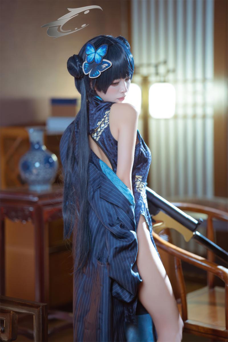 [Cosplay] 三无人型 碧蓝档案 妃咲旗袍(39)