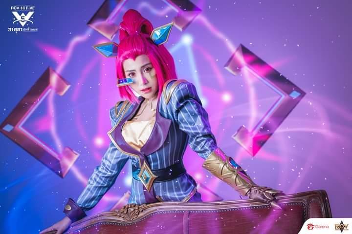 Arena of Valor Cosplay Arum Infinity Agent(4)