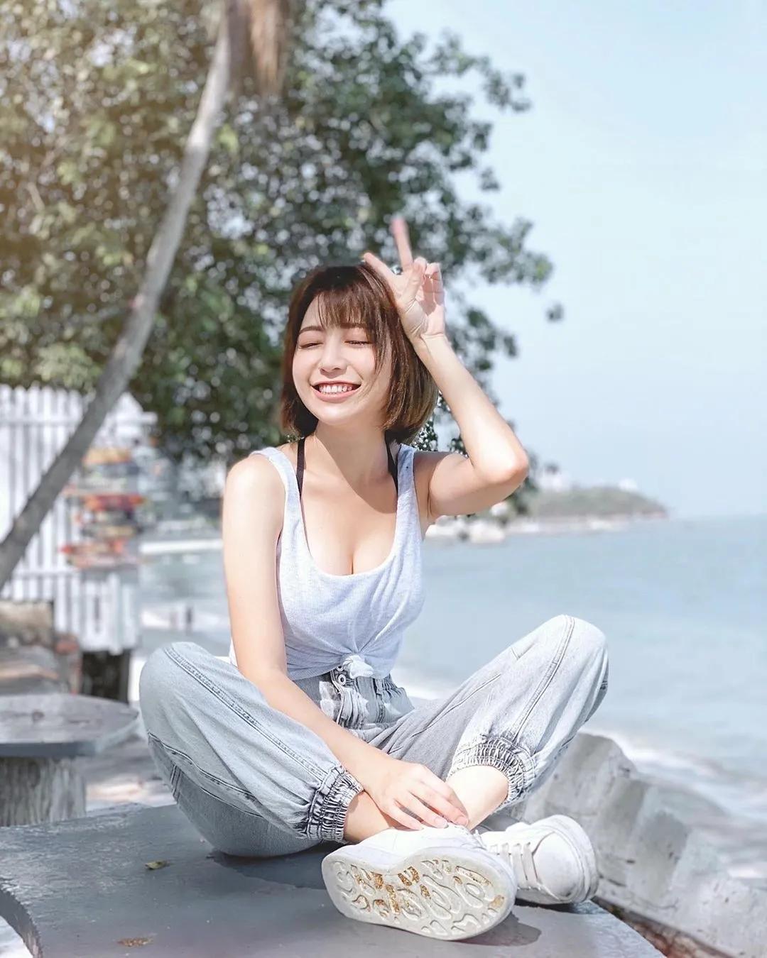 大马人气正妹MikoWong 长相甜美更拥有白嫩肌肤(6)