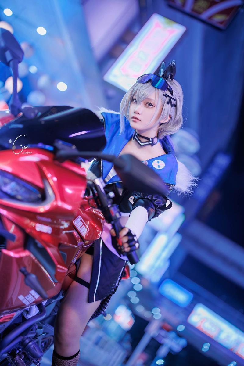 [Cosplay] Cien恩恩 Silver Wolf 银狼(19)