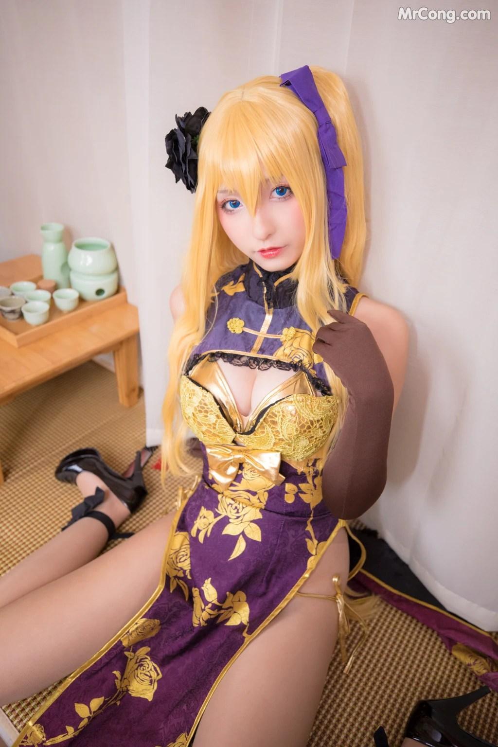 Coser@神楽坂真冬 Vol.018: 艳娘幻梦谭2 金莲 (150 photos)(45)