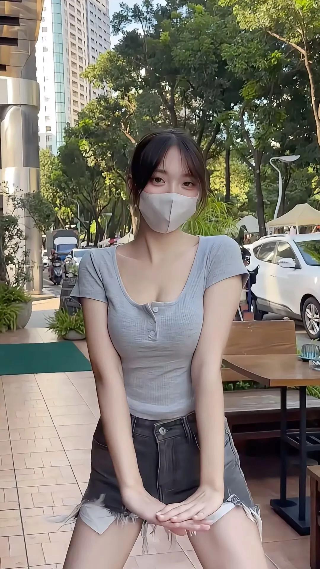 邪恶视角全看光「妮妮」姣好身材若隐若现(11)