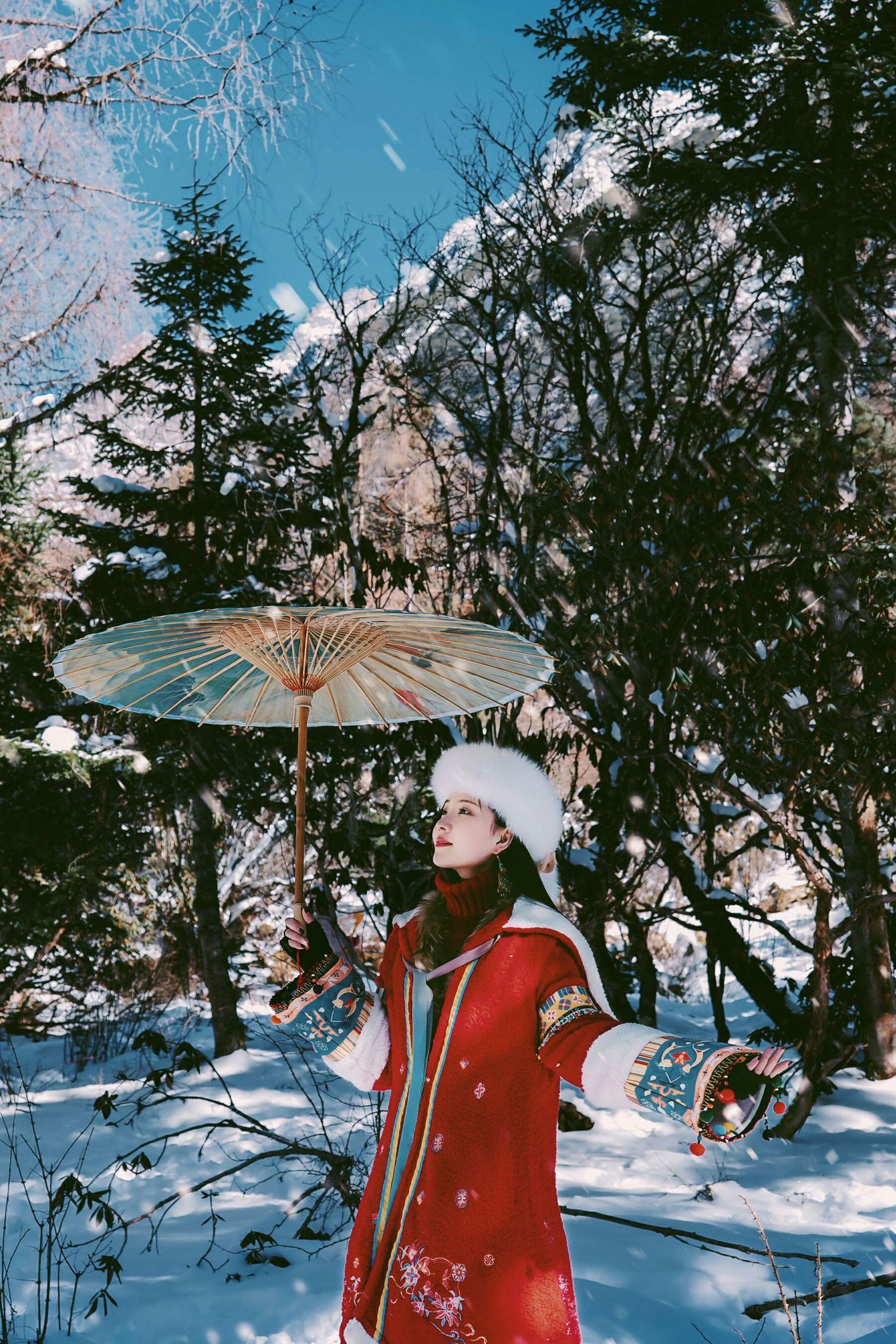 国模套图 年年《吉祥雪兆丰年》(5)