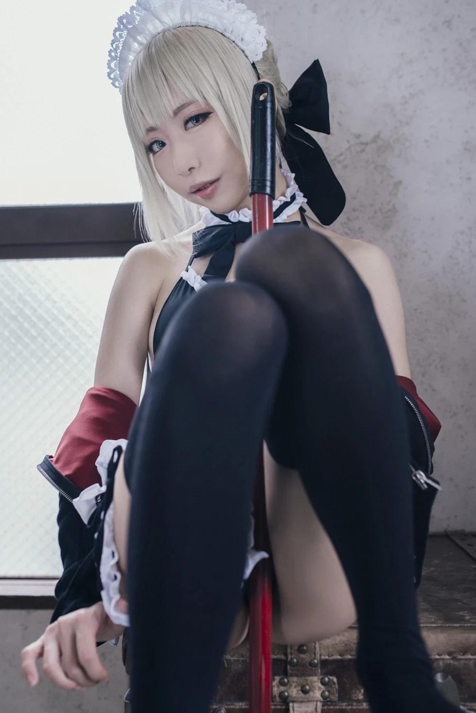 [Cosplay精選]《HeartBreak Morgan》吃雪糕的緊身衣妹子性感寫真243P(33)