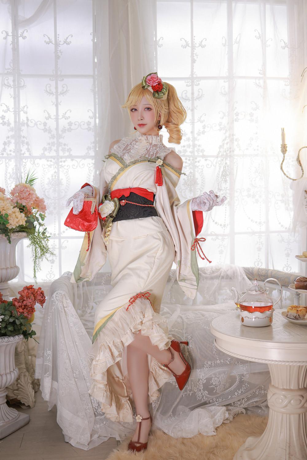 水淼Aqua《碧蓝航线-黎塞留》西式和服衬托美人(10)