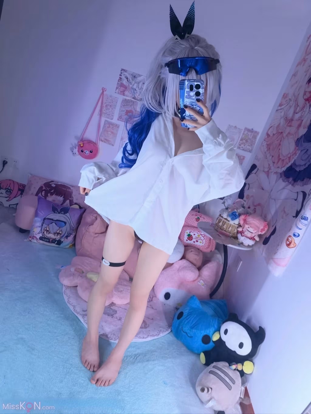 染三ran3制服 ero 崩壞星穹鐵道 銀狼 襯衫(25)