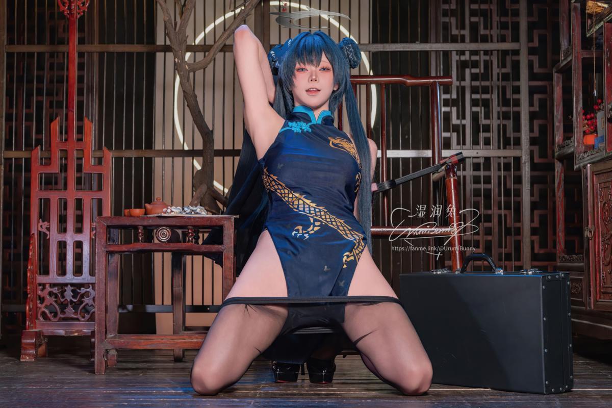 [Cosplay] Yiko湿润兔 2026年04月订阅 蔚蓝档案  龙华妃咲(20)
