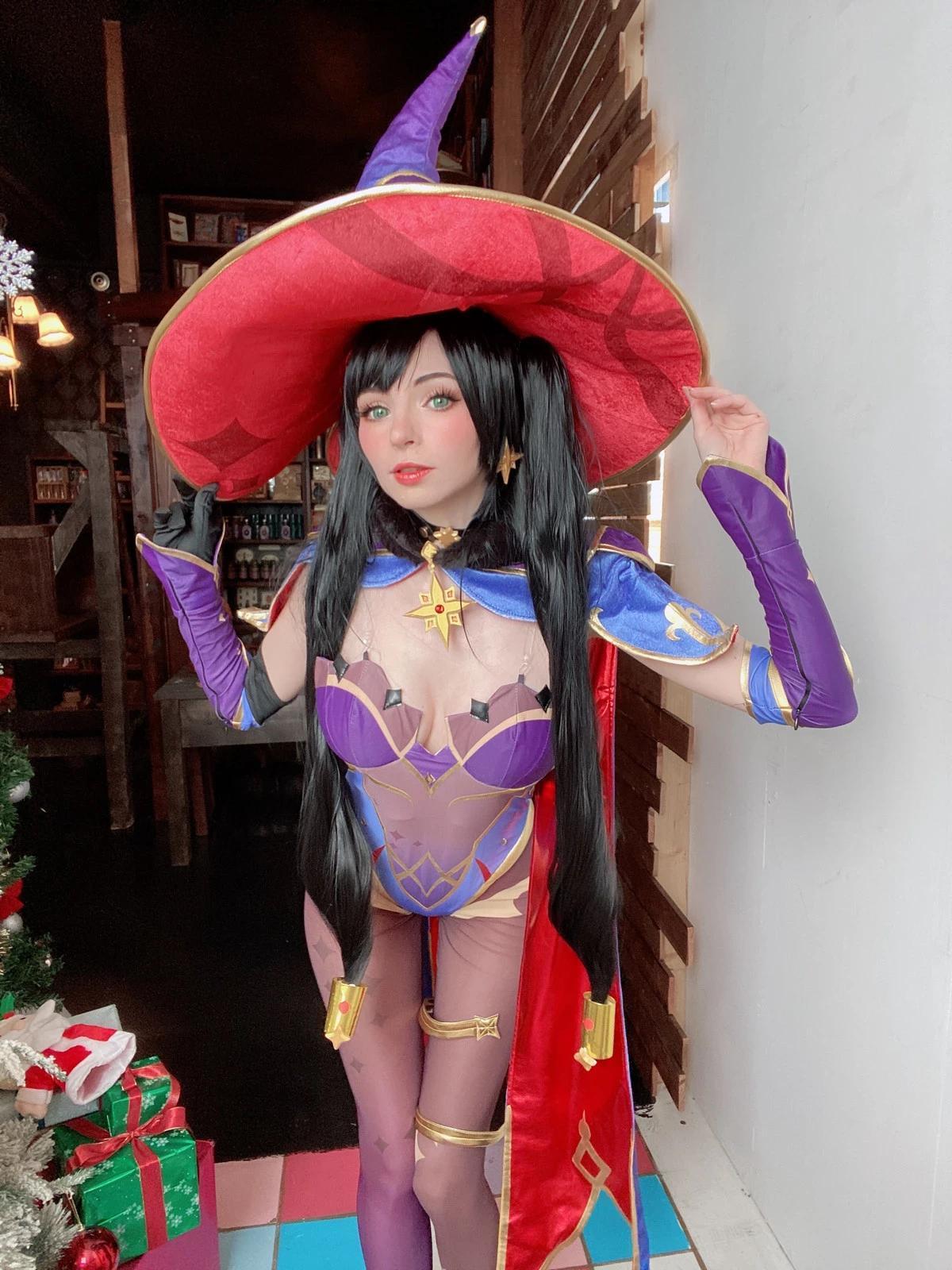 愛爾蘭蘿莉美女Peach Milky - Mona主題性感連體黑絲+黑色比基尼秀完美身材誘惑寫真102P(15)