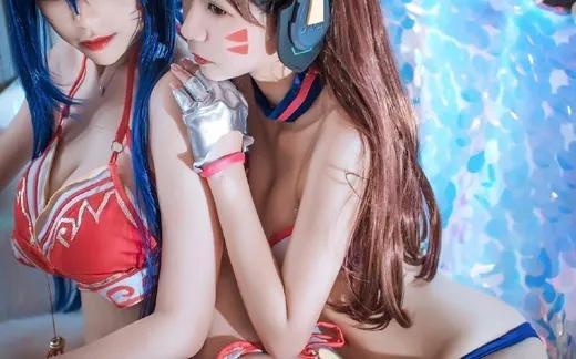 コスプレレズ画像 微エロな可爱らしい女の子同士(109)