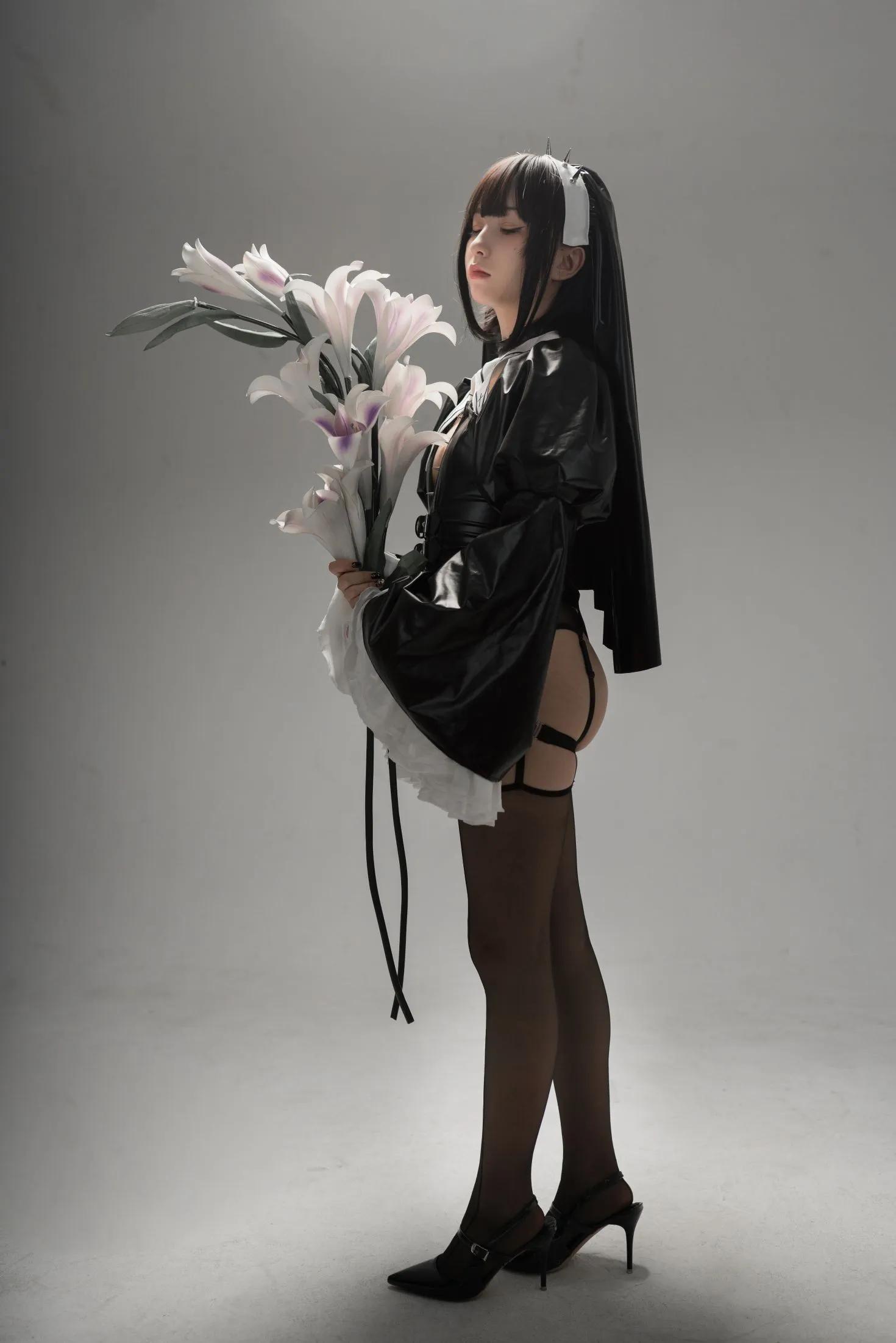 花铃 黑丝修女(6)