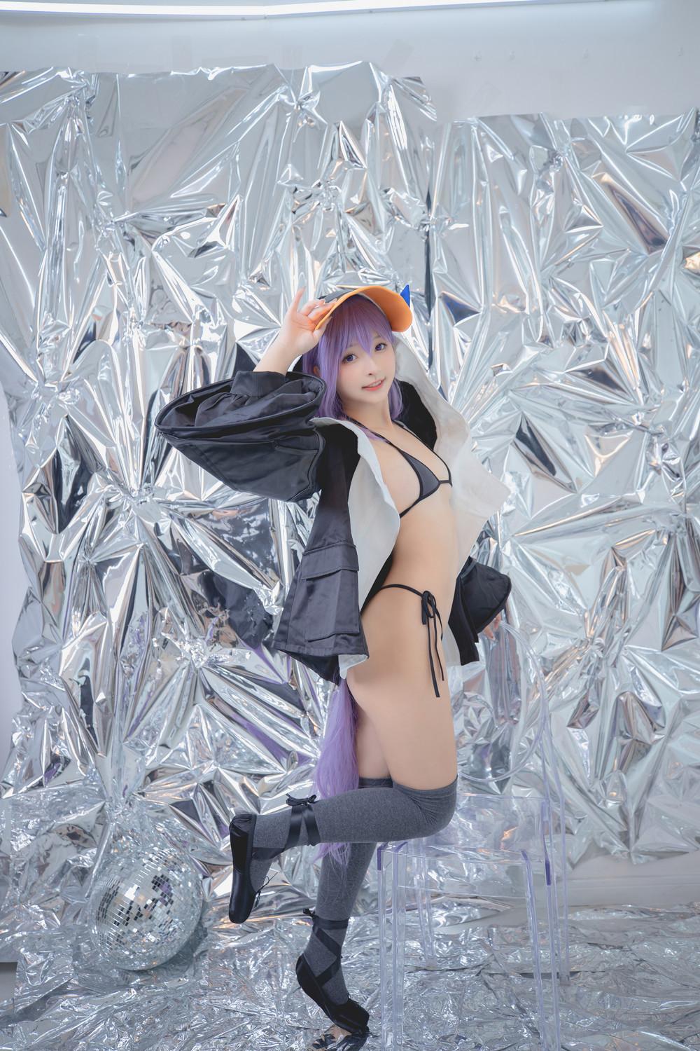 神楽坂真冬《FGO-泳装莉莉丝》神还原软萌形象(53)