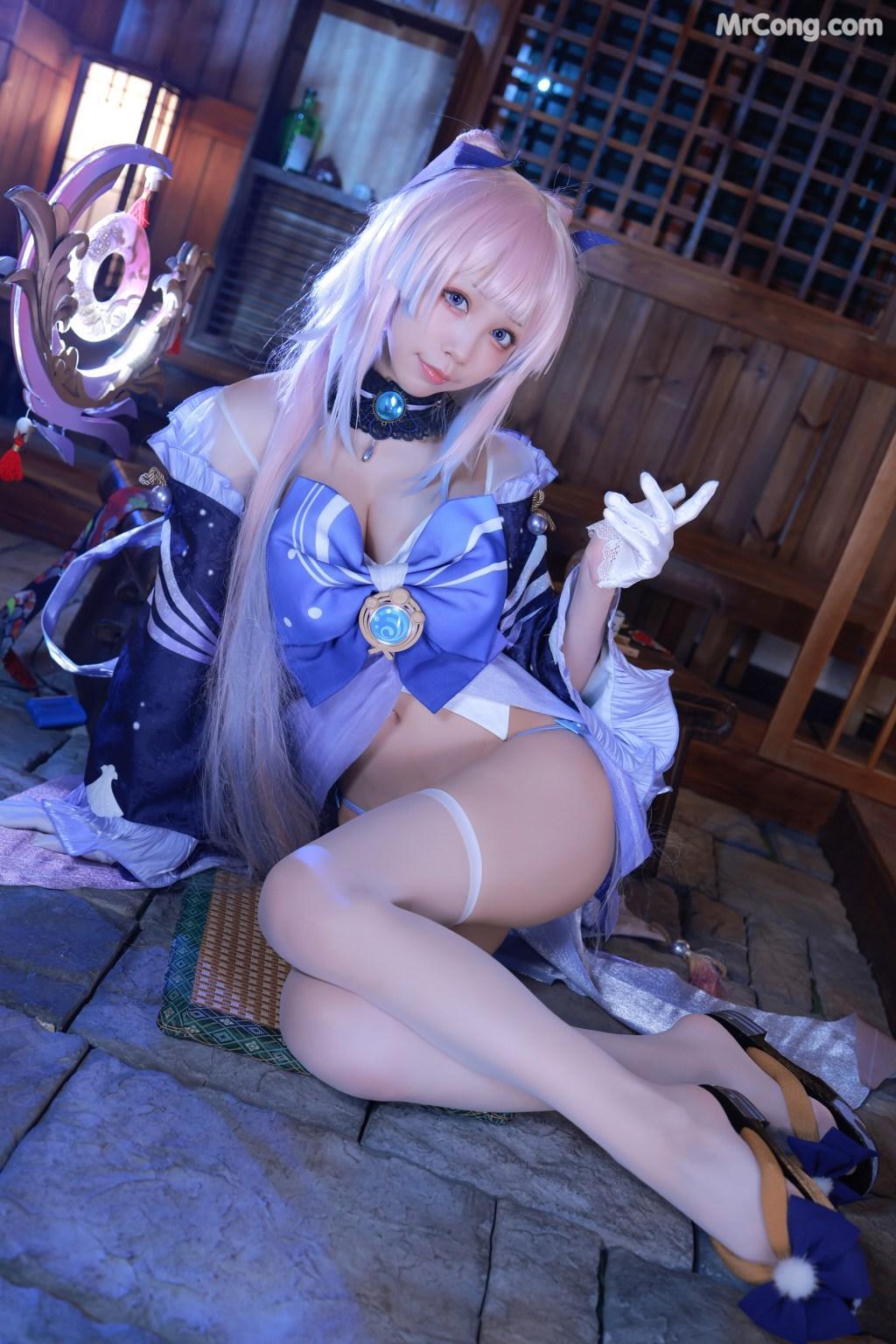 Coser@水淼aqua Vol.111: 珊瑚宫心海 (50 photos)(15)