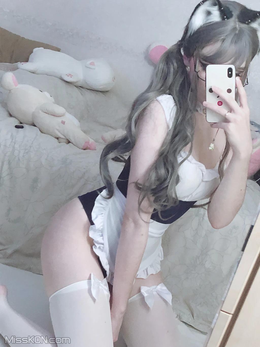 Coser@Candy_Ball: Maid Swimsuit (65 photos )(22)