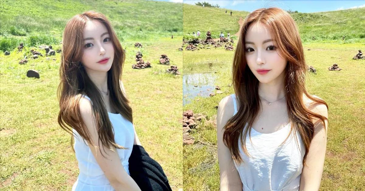 到大草原踏青的「高颜值老板娘」，IG美照「曲线好诱人」！-小湿妹图(1)