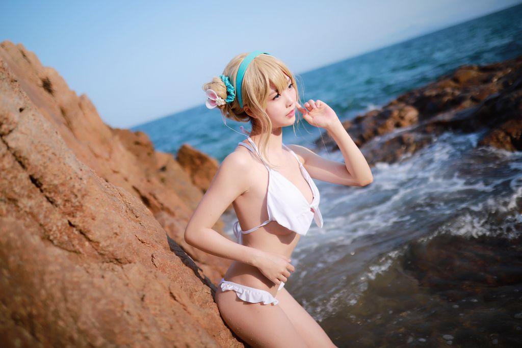 Coser @ 抖 娘 - 利 世: 海边 索米 (35 photos)(34)