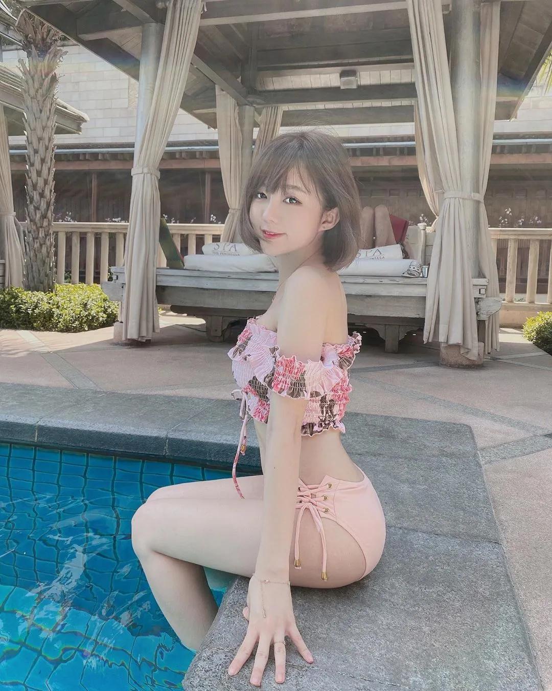 妮妮子翁子婷 雪白嫩胸引人遐想 网友:邪恶想法收不回(2)