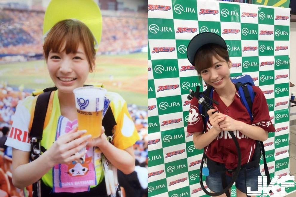 甜美清纯冠军「酒促妹」！性感「小恶魔身材」让人啤酒一杯接一杯！-小湿妹图(1)