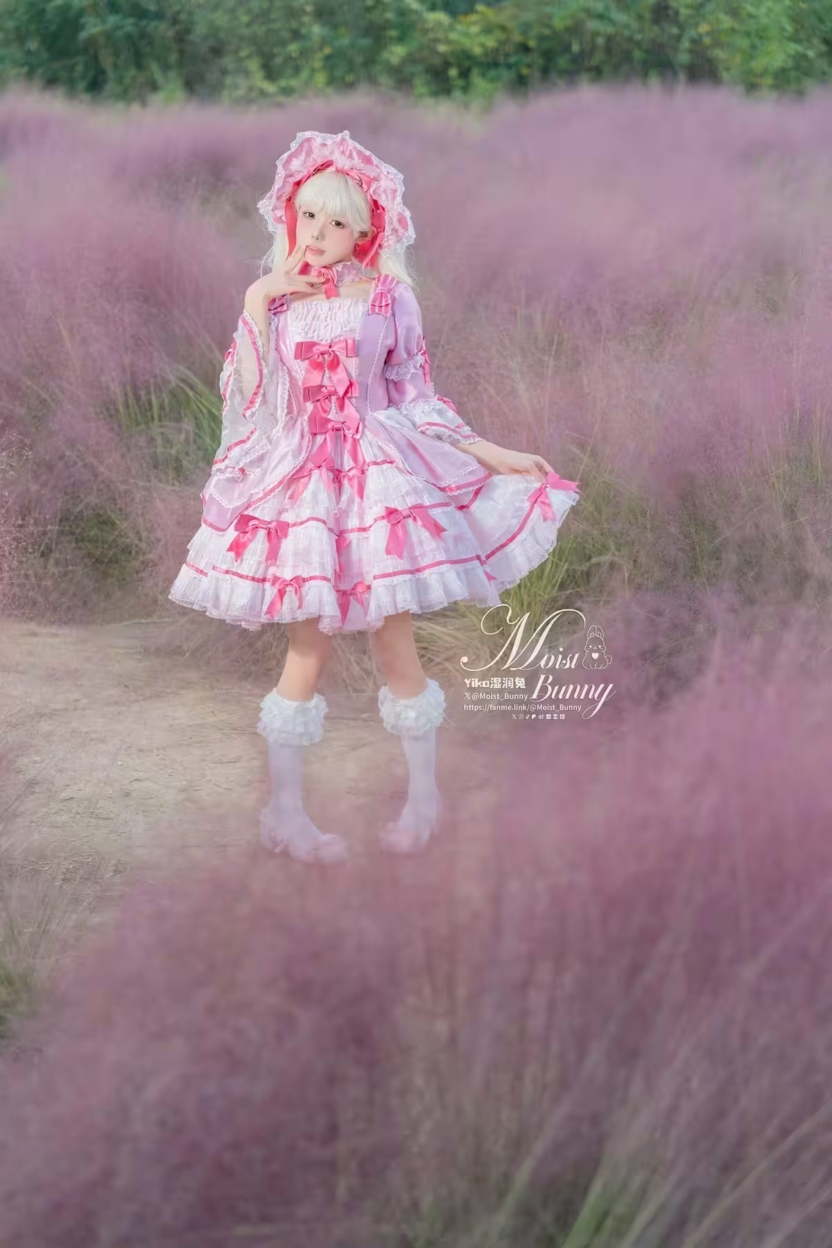 Cosplay 黏黏糰子兔 – 絲絨粉黛(8)