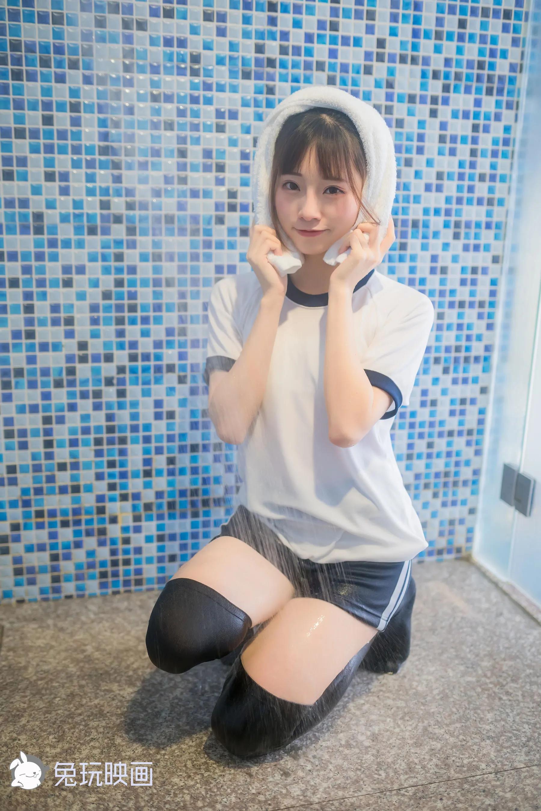 [兔玩映画] - 湿身体操服(27)