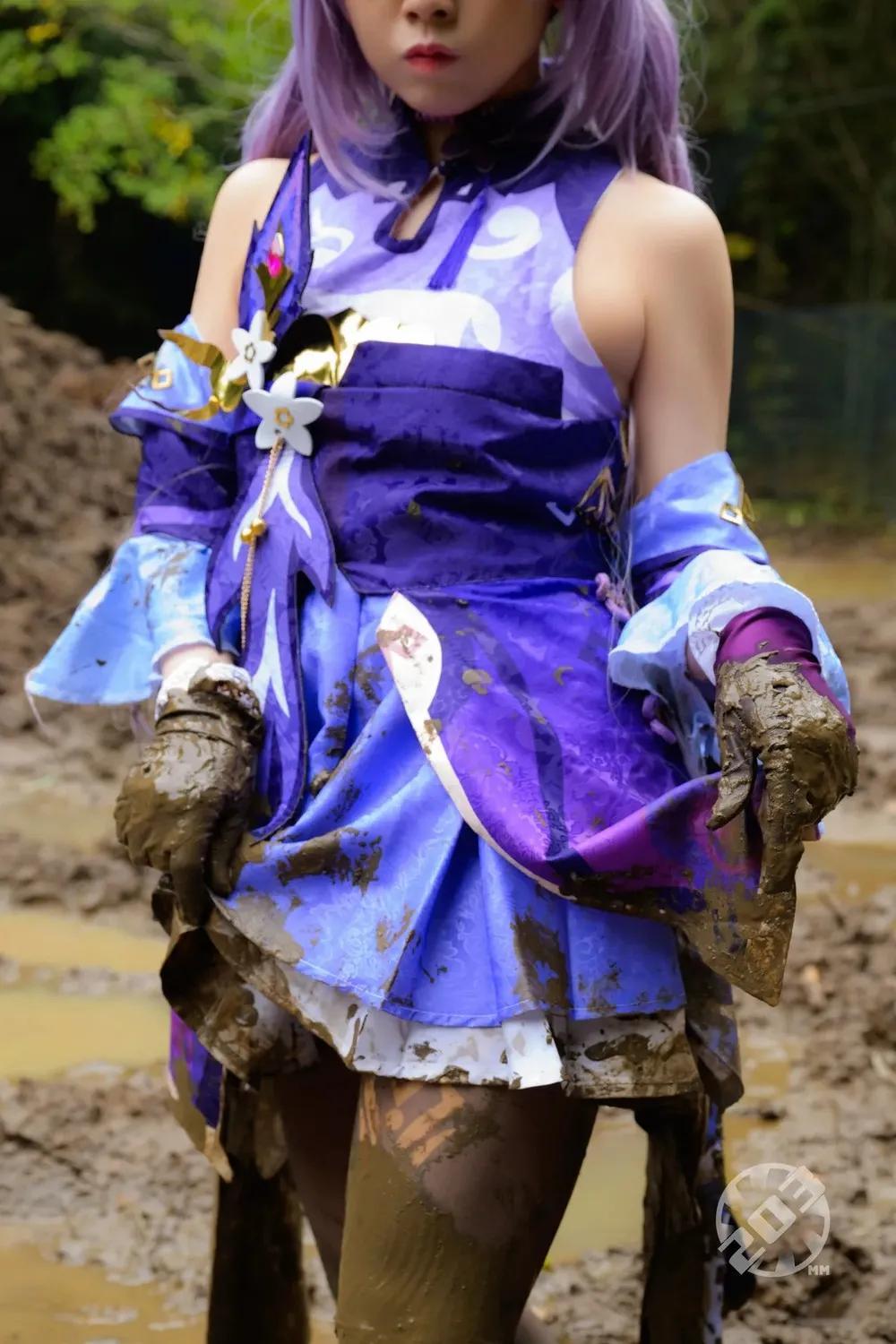 [スタジオにーまるさん (Niemal)] 刻晴の泥游び(32)