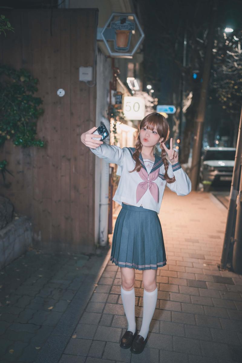 [DJAWA Photo] Jeong Jenny (정제니) – Hatsukoi Yozakura(9)