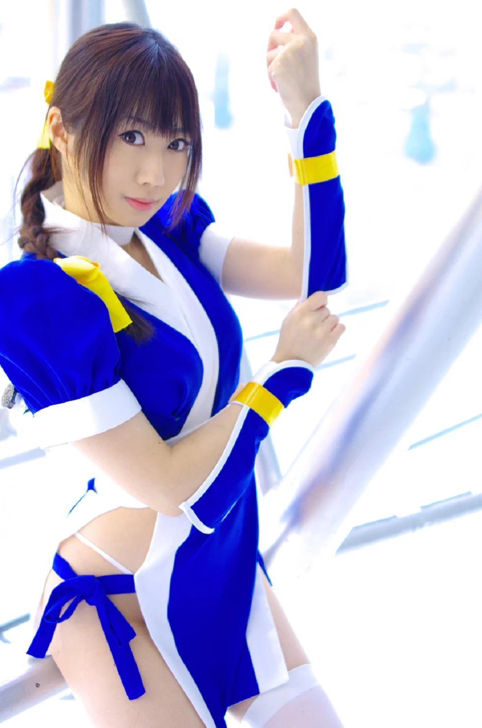 [Cosplay精選]COS正片《霞浪漫》美女武士的白絲美腿性感寫真337P(154)