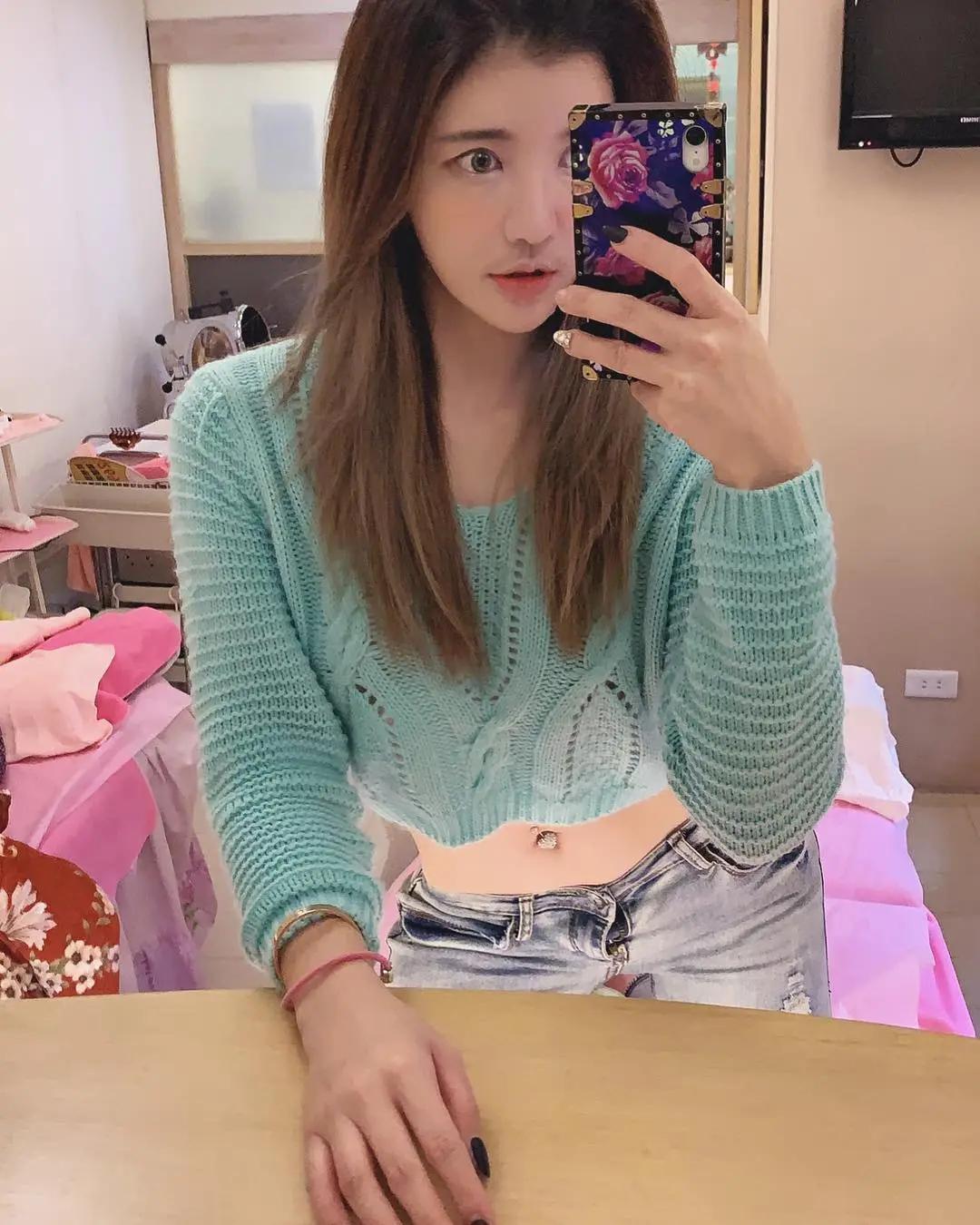 百变模特儿太养眼！「静川奈」超高颜值水汪电眼狂扫，白嫩的傲人双峰一秒就能勾魂！-小湿妹图(8)