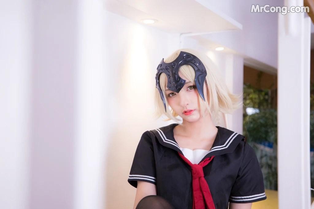 Coser@神楽坂真冬 Vol.013: 学园黑贞 (154 photos)(117)