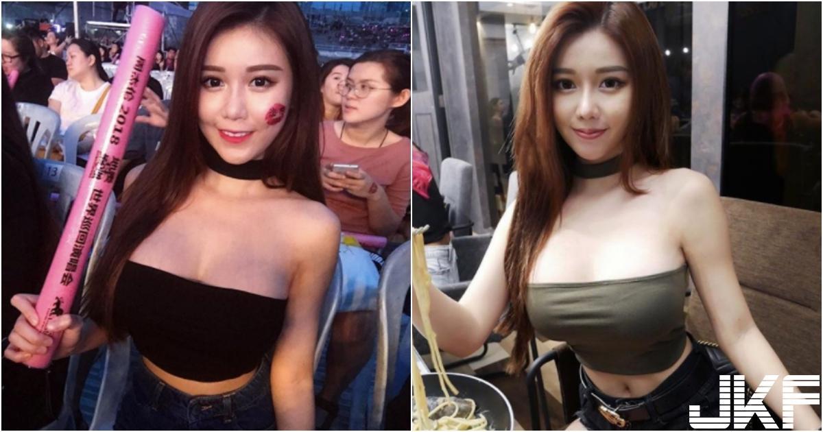 周杰伦演唱会惊见「爆乳女粉丝」！低胸小可爱下「饱满丰胸」！自备两颗应援灯啊！(1)