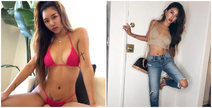 没有最辣只有更辣！「爆乳健身正妹」就是爱露身材，越来越火辣的穿搭让人鼻血直流！-小湿妹图(1)