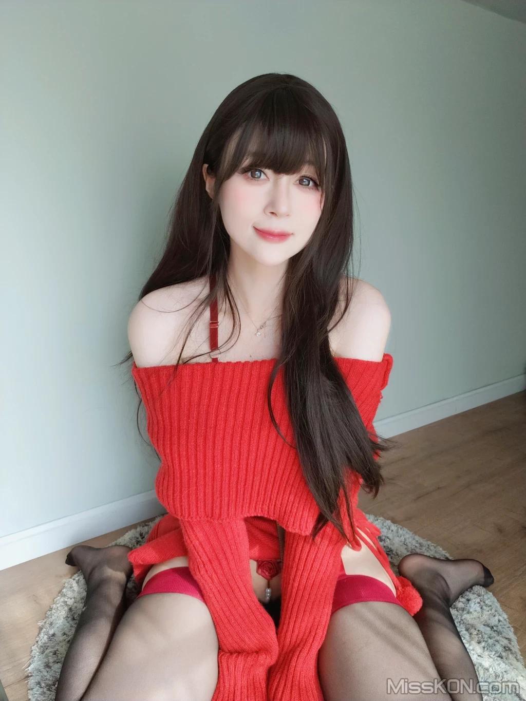 Coser@白銀81： 自撮 紅紅火火 (123 photos )(35)