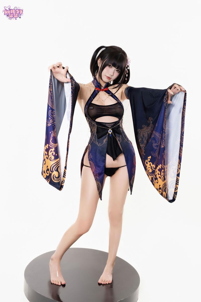 [Cosplay] 柒柒要乖哦 碧蓝航线 紫电(49)