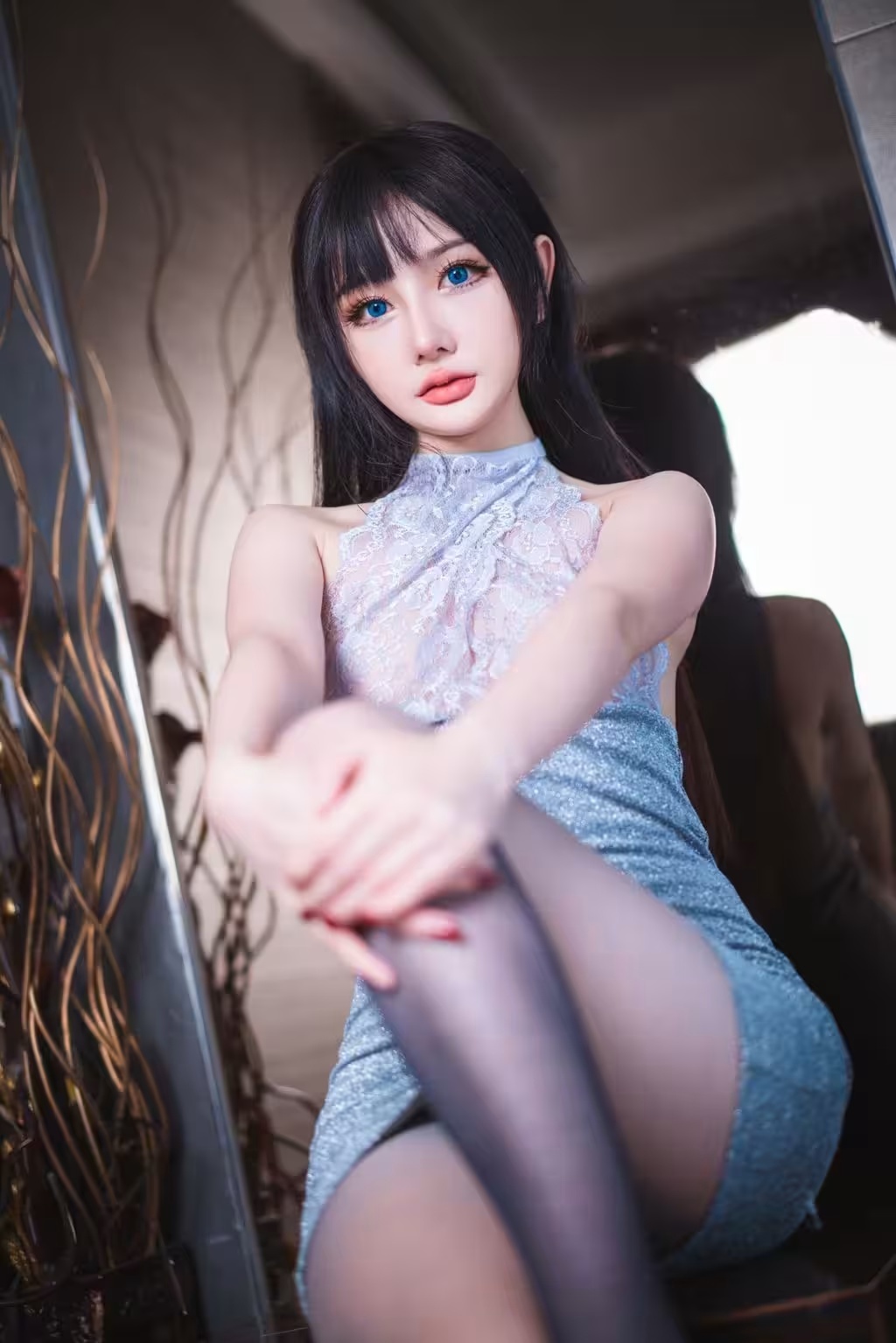Coser@您的蛋蛋： 包臀灰絲 (43 photos) - ( Page 1 / 3 )(23)