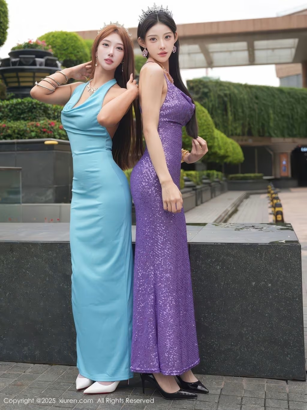 XIUREN No.10996： 梨霜兒 & 金允希Yuki (69 photos) - ( Page 1 / 4 )(3)