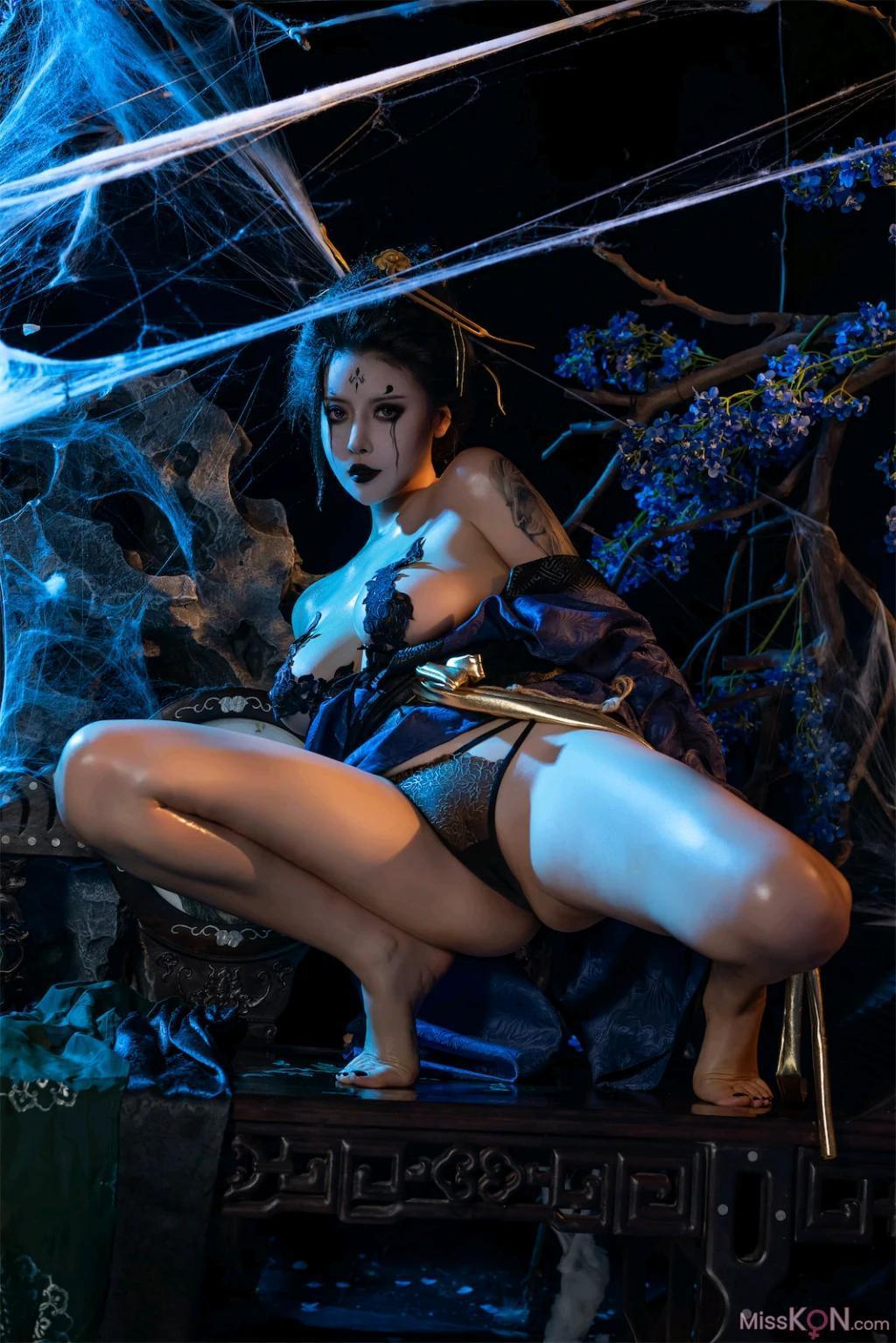 Coser@奈汐酱nice: 蜘蛛精 四妹 (86 photos )(11)