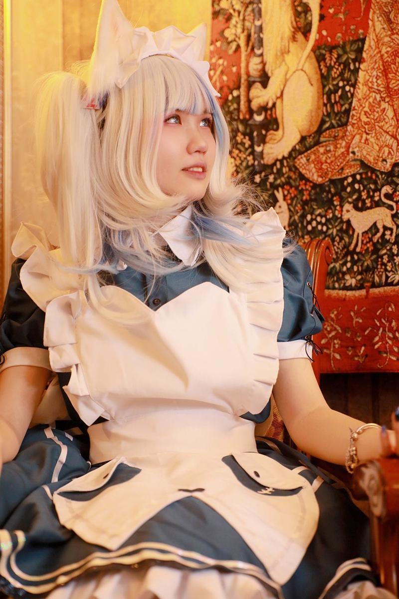 [Cosplay] Machi马吉 阿米莉亚女仆(25)