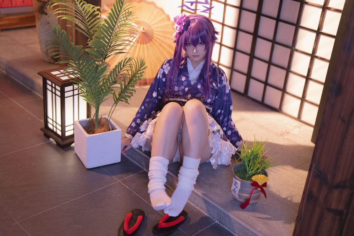 [Cosplay] lunananya 蔚蓝档案 伊草遥香 (New Year)(23)