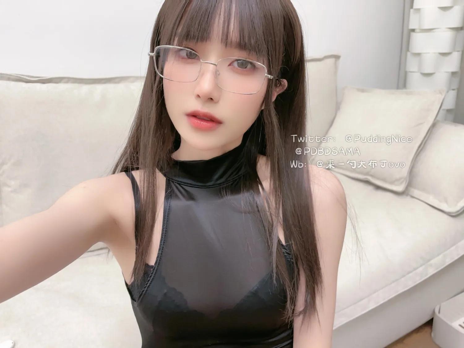 布丁大法 黑色旗袍