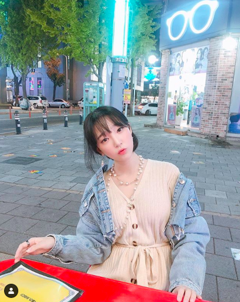 露臀狂热！南韩清纯美少女「裸露成瘾」，巨乳美尻天天都在放送！-小湿妹图(17)