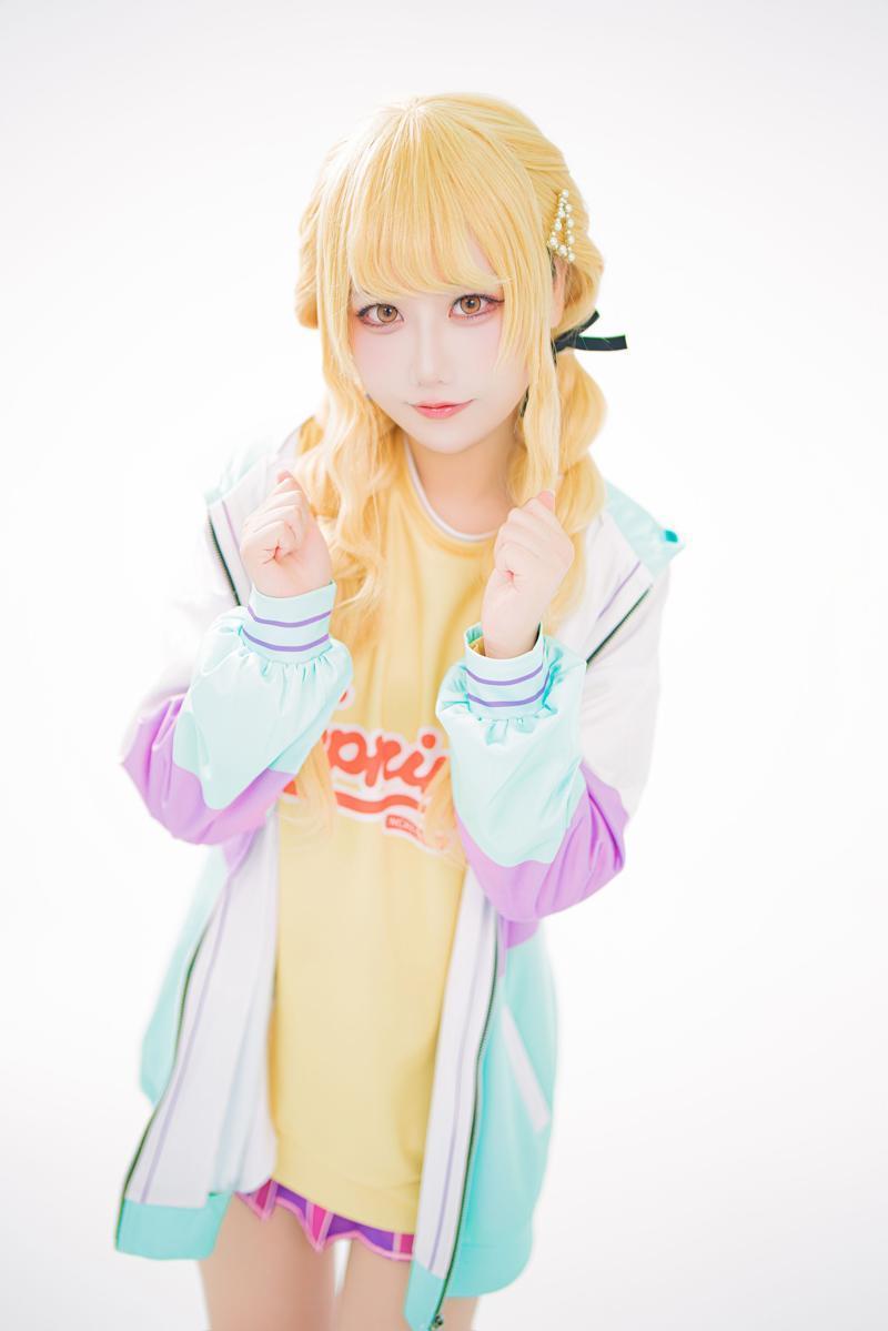 [Cosplay] lunananya 藤田言音 A+B 学院偶像大师(12)