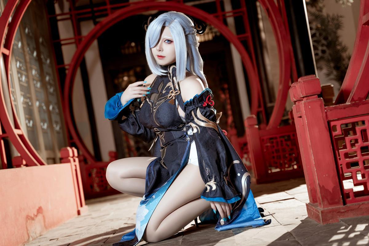 [Cosplay] 虎森森 原神 申鹤·冷花幽露(19)