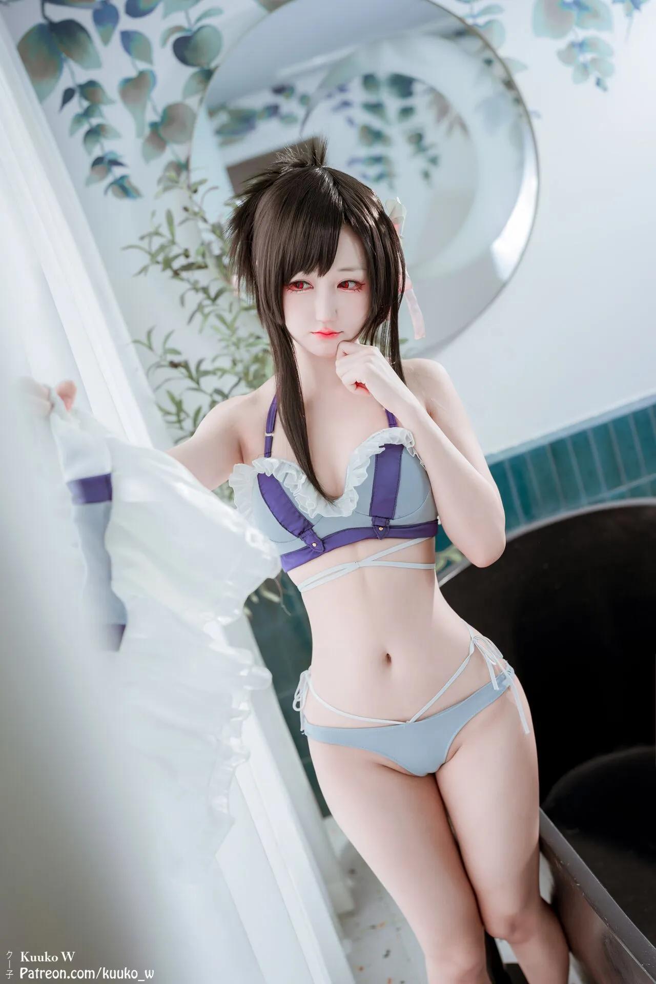 Kuuko W - Tifa Lockhart Swimsuit(19)