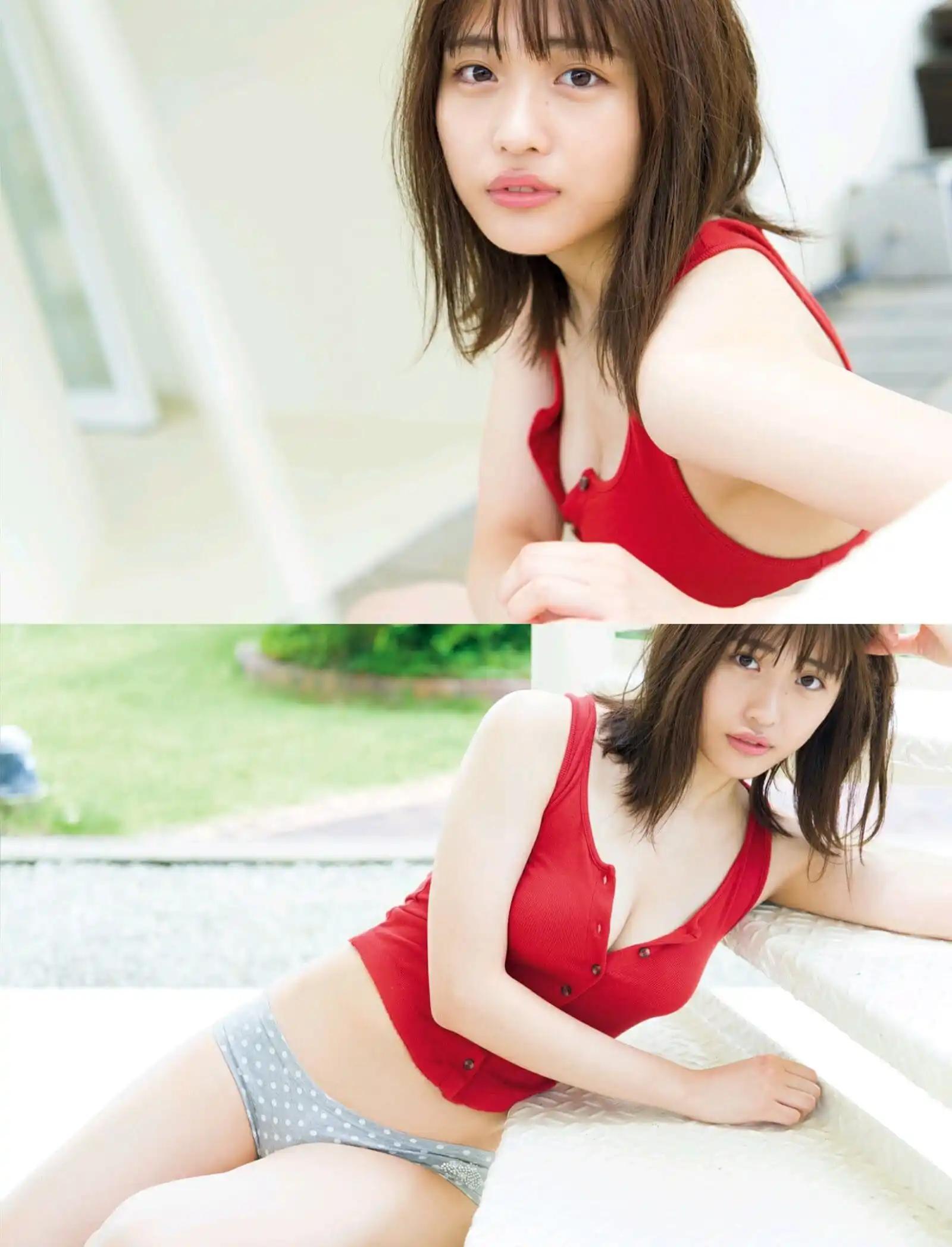 石田桃香 大眼萌妹袒胸露乳瞬间KO(3)