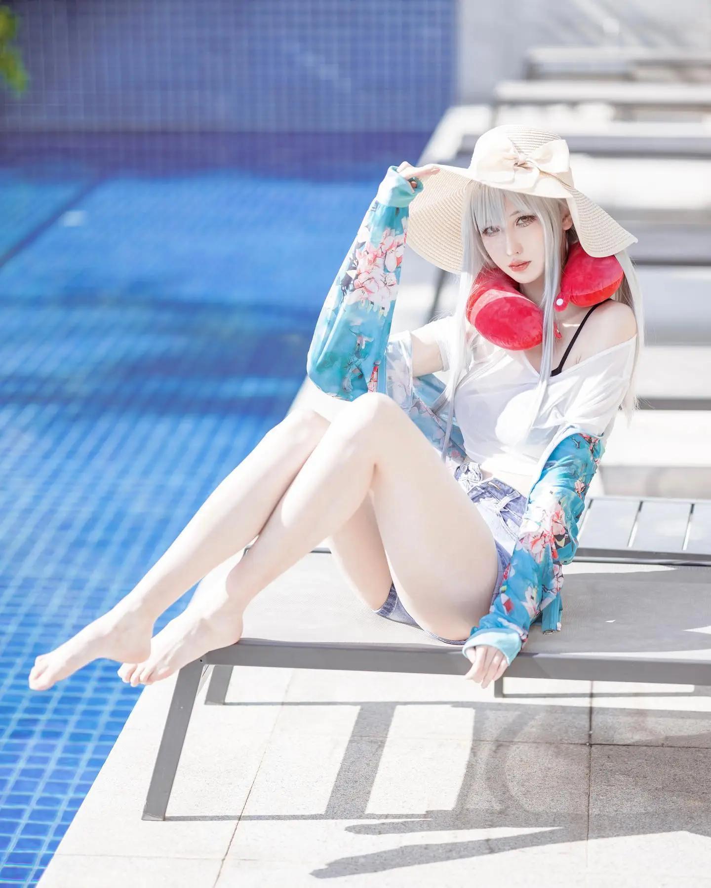 色气曲线「ViKU猫梨梨」呼之欲出的上围 让观众激动(10)