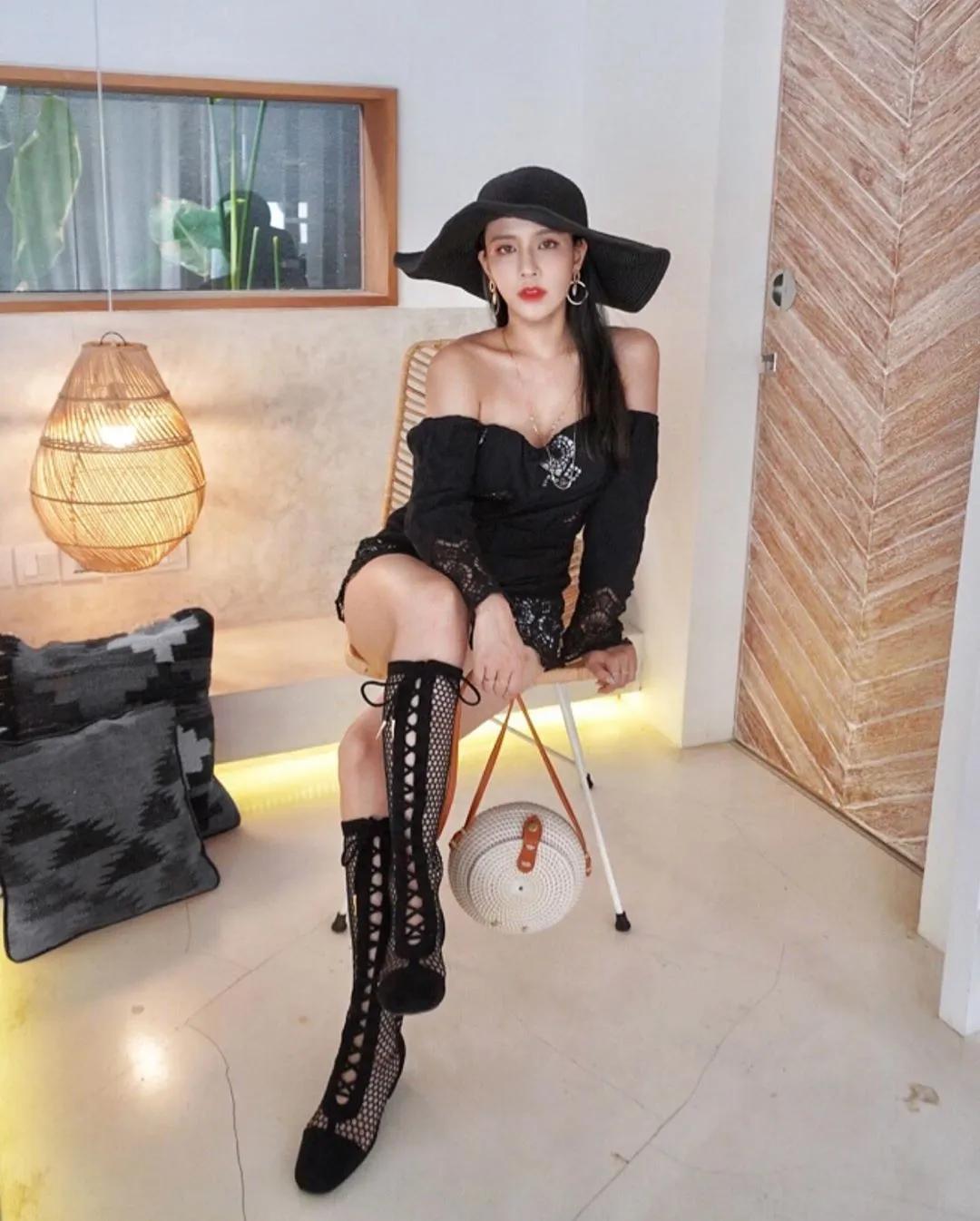 气质大美人「ines wang」衣服暗藏小心机，侧面大开「微秀美乳」好撩人！(13)