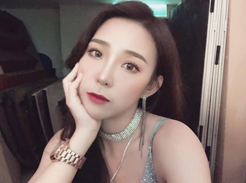 高颜值「火辣正妹舞者」张伃妗，「傲人事业线」让台下粉丝都暴动！-小湿妹图(8)